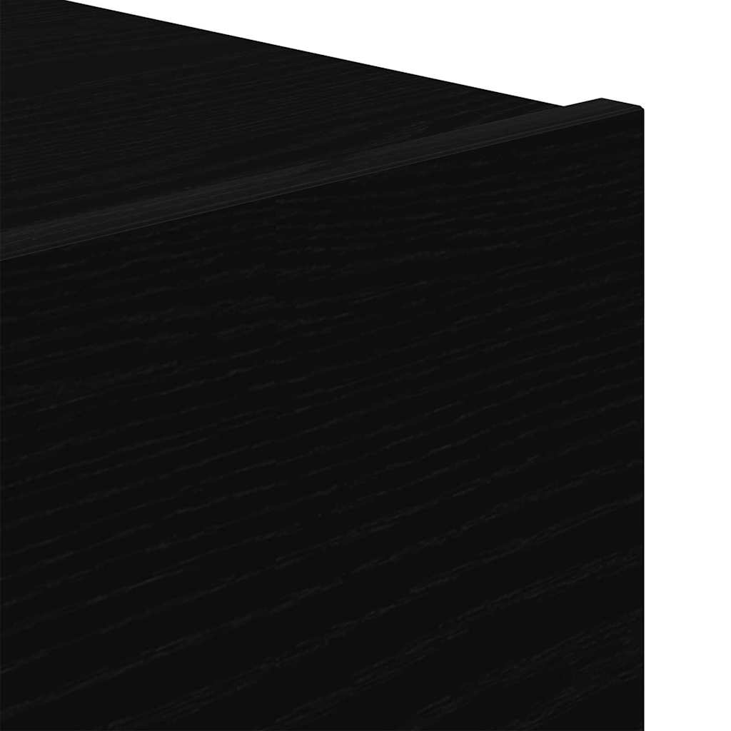 Noční skříňka 2 pcs Černý dub 50 x 39 x 41 cm kompozitní dřevo - obrázek 14