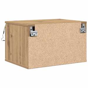 Nástěnná noční skříňka 2 pcs Artisanový dub 50 x 36 x 30 cm - obrázek 10