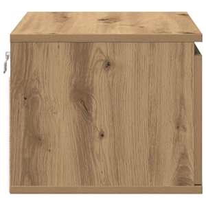 Nástěnná noční skříňka 2 pcs Artisanový dub 50 x 36 x 30 cm - obrázek 9