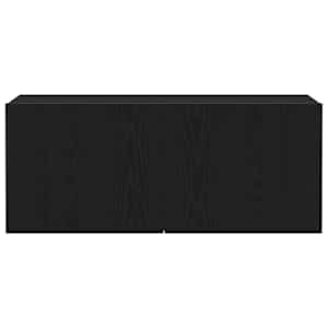 Sestava TV skříněk 100 x 30 x 41 cm Černý dub kompozitní dřevo - obrázek 6
