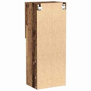 Sestava TV skříněk s LED Staré dřevo 40,5 x 30 x 102 cm - obrázek 9