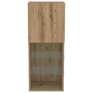 Sestava TV skříněk s LED Artisanový dub 40,5 x 30 x 102 cm - obrázek 7