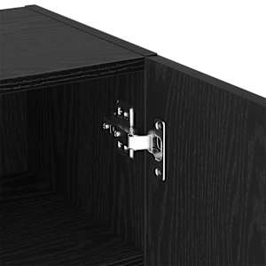 Sestava TV skříněk s LED Nástěnný Černý dub 40,5 x 30 x 102 cm - obrázek 10