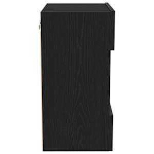 Sestava TV skříněk Nástěnný 2 pcs Černá 40 x 30 x 60,5 cm - obrázek 10