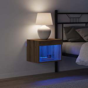 Sestava TV skříněk s LED 2 pcs Artisanový dub 40 x 30 x 30 cm - obrázek 6