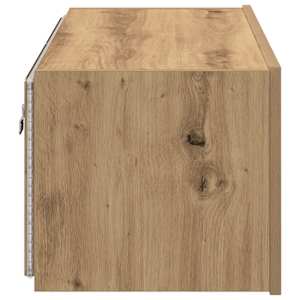 TV wall cabinet Artisanový dub 80 x 35 x 31 cm kompozitní dřevo - obrázek 9