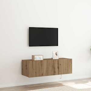 TV wall cabinet Nástěnný Artisanový dub 100 x 35 x 31 cm - obrázek 1