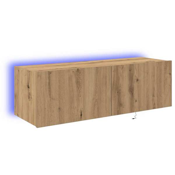 vidaXL TV Seina Kapp 100 x 35 x 31 cm K&auml;sit&ouml;&ouml;puu Tehispuit