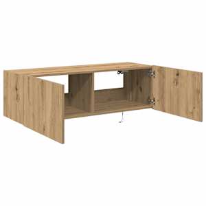 TV wall cabinet Nástěnný Artisanový dub 100 x 35 x 31 cm - obrázek 7