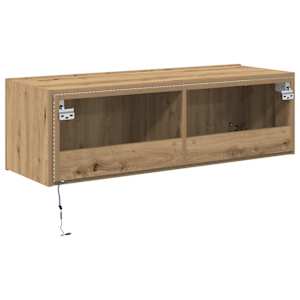 TV wall cabinet Nástěnný Artisanový dub 100 x 35 x 31 cm - obrázek 10