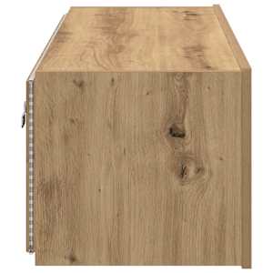 TV wall cabinet Nástěnný Artisanový dub 100 x 35 x 31 cm - obrázek 9