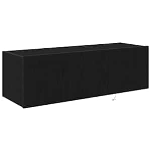 TV wall cabinet Nástěnný 2 pcs Černý dub 100 x 35 x 31 cm - obrázek 6