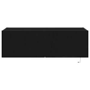 TV wall cabinet Nástěnný 2 pcs Černý dub 100 x 35 x 31 cm - obrázek 8
