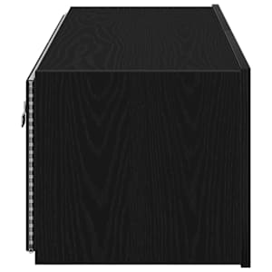TV wall cabinet Nástěnný 2 pcs Černý dub 100 x 35 x 31 cm - obrázek 9
