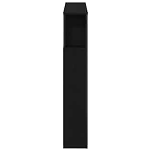 LED hlavová deska s policí Černý dub 100 x 18,5 x 103,5 cm - obrázek 8