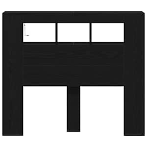 LED hlavová deska s policí Černý dub 120 x 18,5 x 103,5 cm - obrázek 7