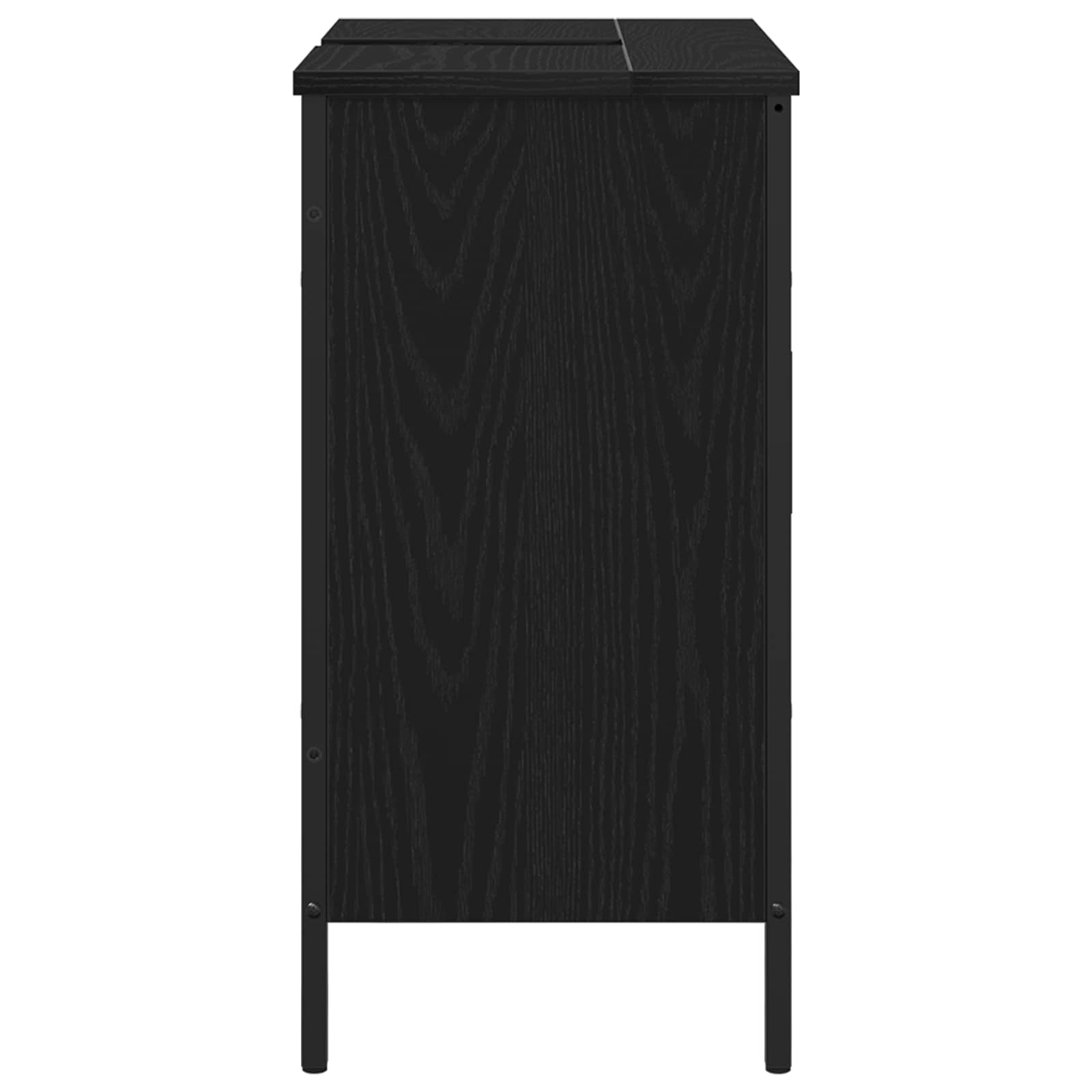 Skříňka pod umyvadlo Černý dub 60 x 30 x 60 cm kompozitní dřevo - obrázek 7