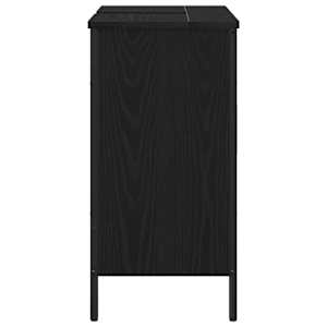Skříňka pod umyvadlo Černý dub 60 x 30 x 60 cm kompozitní dřevo - obrázek 7