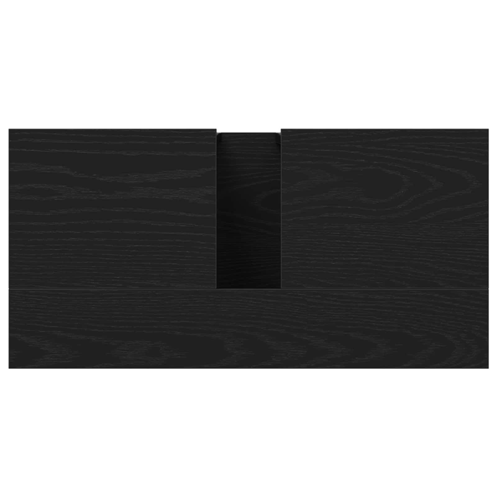 Skříňka pod umyvadlo Černý dub 60 x 30 x 60 cm kompozitní dřevo - obrázek 9
