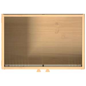 Dolní skříňka Olden Hnědá 60 x 40 x 80 cm Masivní borové dřevo - obrázek 9
