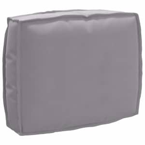 Polštář Šedá 50 x 40 x 12 cm Oxford látka - obrázek 1
