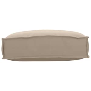 Polštář Taupe 50 x 40 x 12 cm Oxford látka - obrázek 3