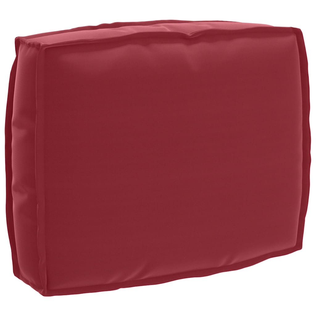 Paletten-Rückenkissen Weinrot 50x40x12 cm Oxford-Gewebe