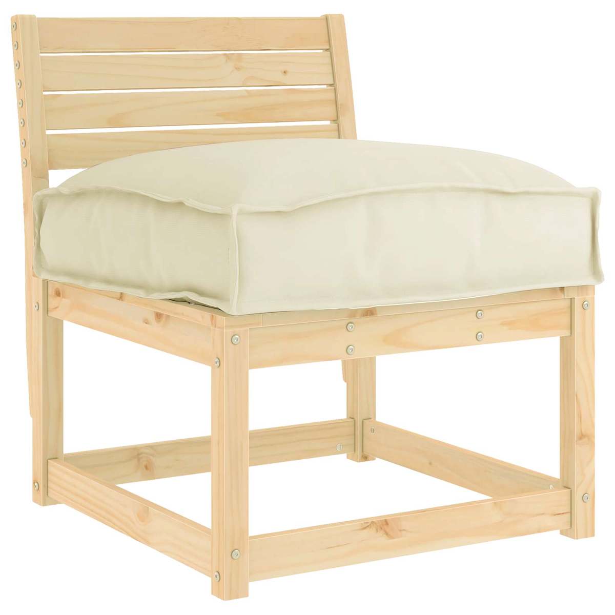 Pude Oxford stof 50 x 50 x 12 cm - Billede 2