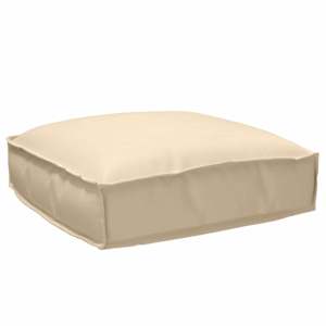 vidaXL Padi Oxfordi kangas Beež 50 x 50 x 12 cm