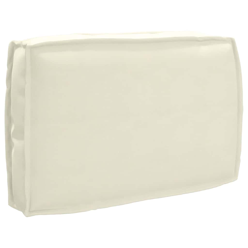 Udendørspude Cremefarvet Polyester 60 x 40 x 12 cm