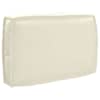 vidaXL Padi cream 60 x 40 x 12 cm Oxfordi kangas