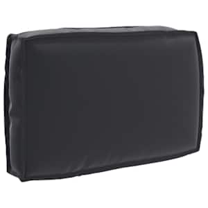 Polštář Černá 60 x 40 x 12 cm Oxford látka - obrázek 1
