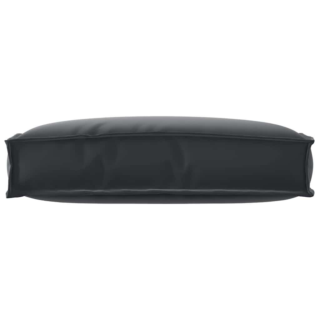 Spilvens Melna 60 x 40 x 12 cm Oksforda audums