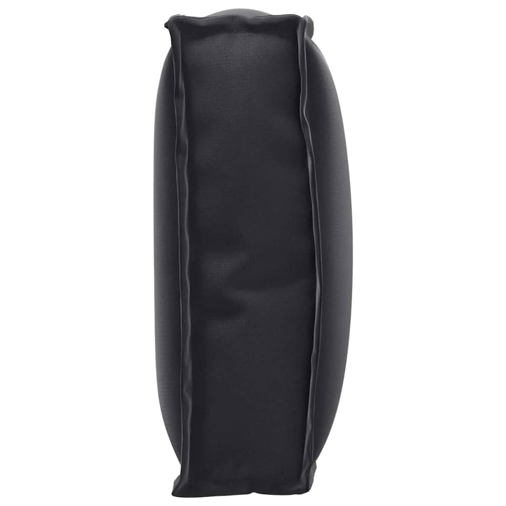 Spilvens Melna 60 x 40 x 12 cm Oksforda audums