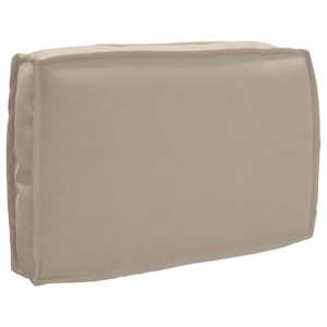 Blazina Taupe 60 x 40 x 12 cm Oxford tkanina