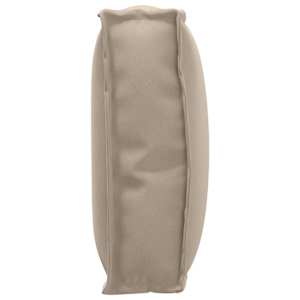 Polštář Taupe 60 x 40 x 12 cm Oxford látka - obrázek 4