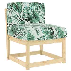 Polštář List Vzor listů 60 x 40 x 12 cm Oxford látka - obrázek 2