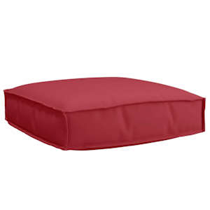 Polštář Víno Červené 60 x 60 x 12 cm Oxford látka - obrázek 1