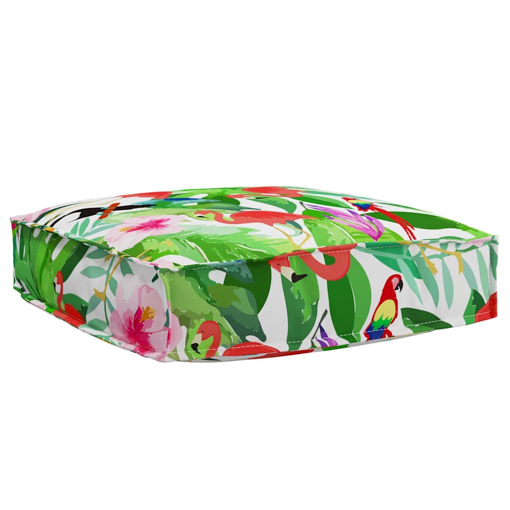 Ligbedkussen Tropische Jungle 60 x 60 x 12 cm Oxford Stof