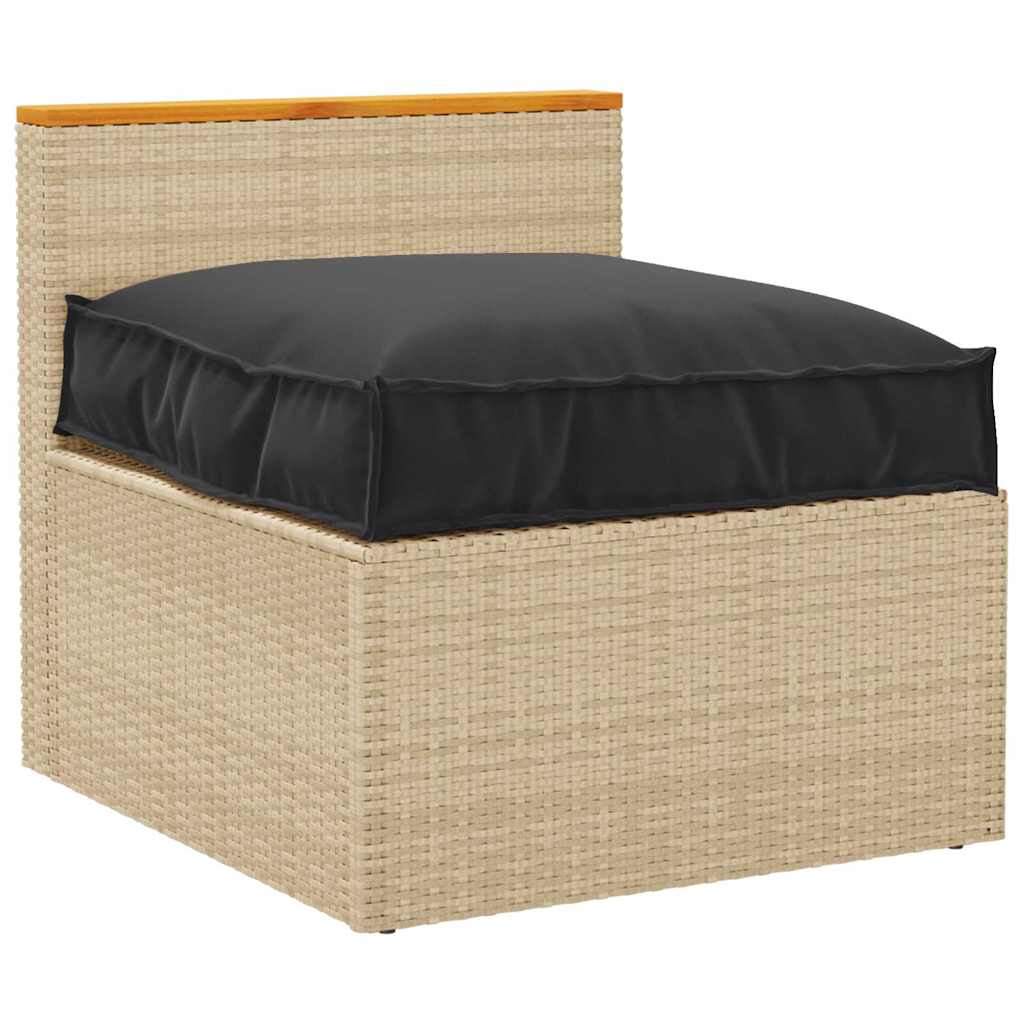 Kussen Zwart 70 x 70 x 12 cm Oxford Stof image 2