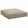 vidaXL Padi Pruunikashall 70 x 70 x 12 cm Oxfordi kangas