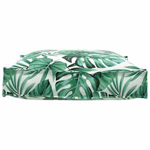 Polštář List Vzor listů 70 x 70 x 12 cm Oxford látka - obrázek 4
