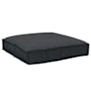 vidaXL Padi Oxfordi kangas Must 80 x 80 x 12 cm