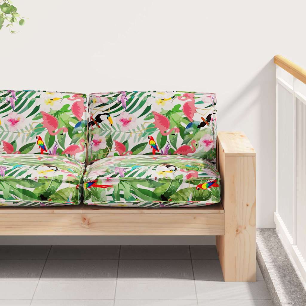 vidaXL Pernă pentru șezut din paleți Multicolour 80 x 80 x 12 cm