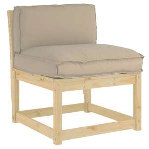 Polštář Taupe 70 x 40 x 12 cm Oxford látka - obrázek 2