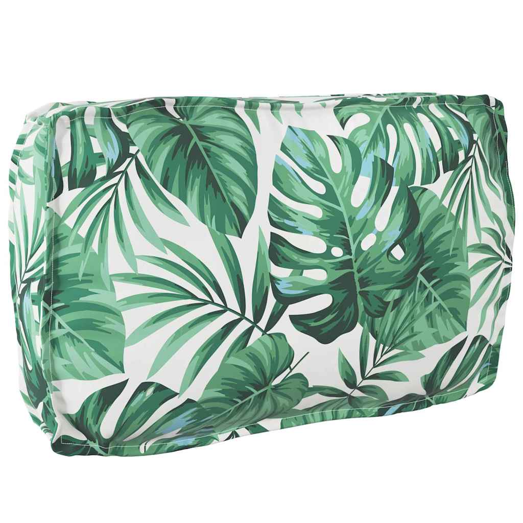 puder Bladmønster Polyester 70 x 12 x 40 cm Mønster Pude