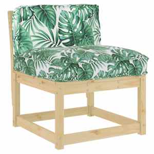 Polštář List Vzor listů 70 x 40 x 12 cm Oxford látka - obrázek 2
