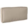 vidaXL Padi Oxfordi kangas Pruunikashall 80 x 40 x 12 cm