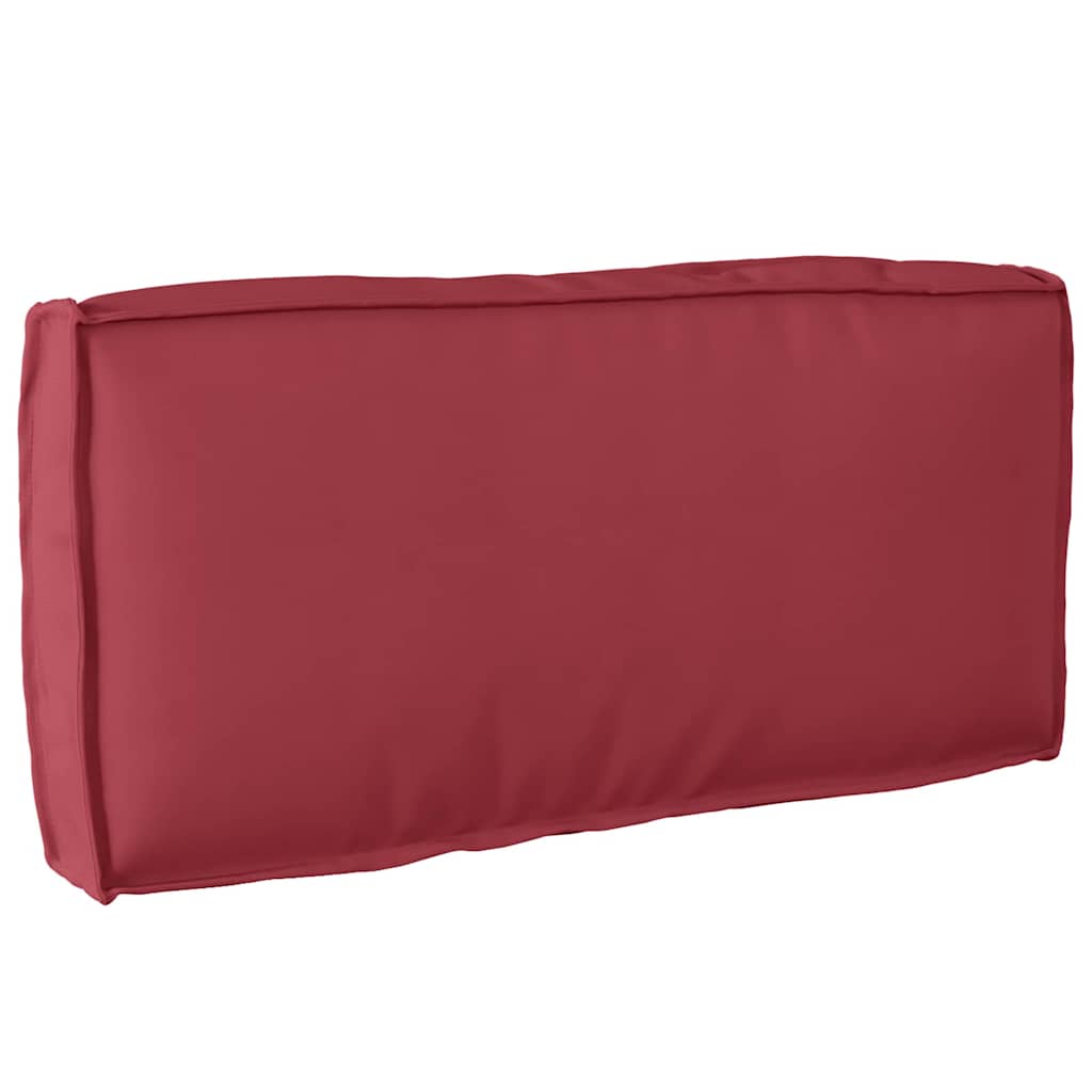 Pallepude til ryggen Bordeaux 80x40x12 cm Oxford Stof