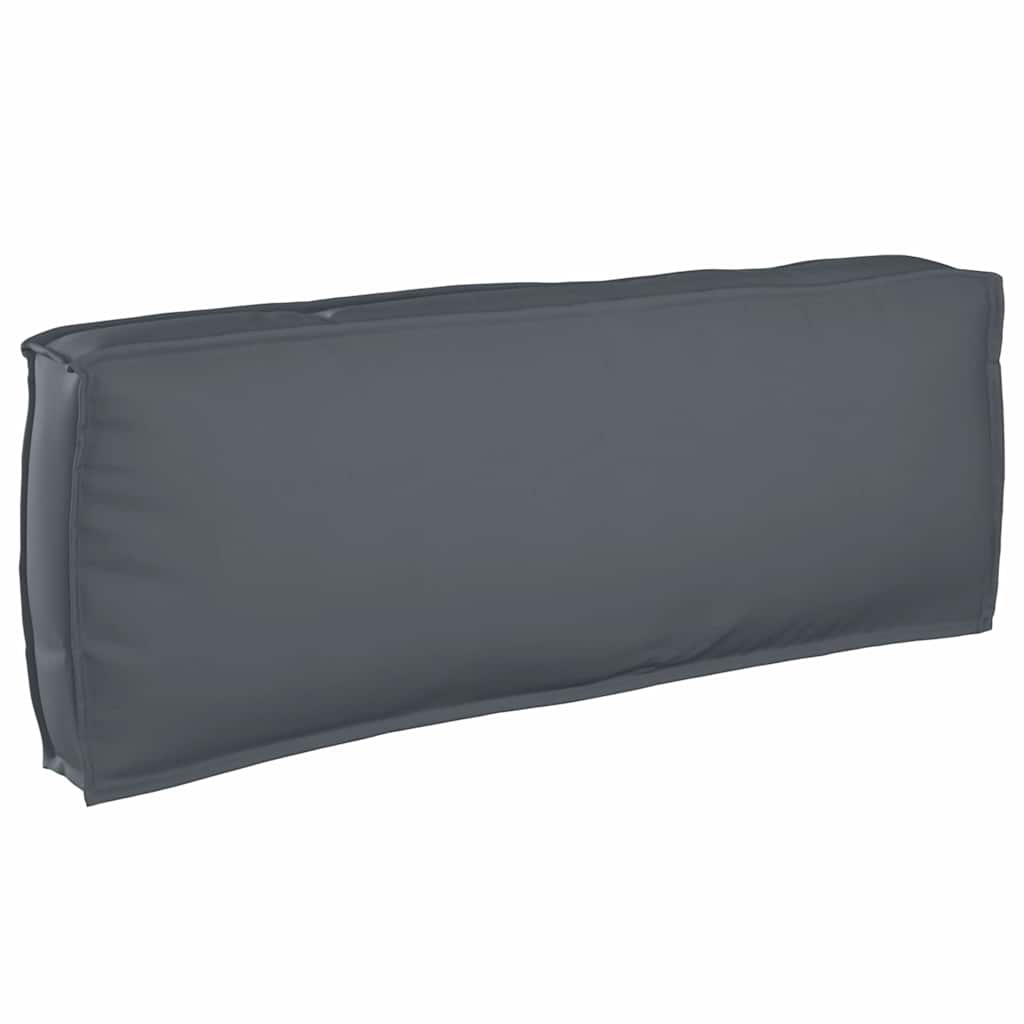 Vankúš na opierku chrbta antracitový 120x40x12 cm z oxfordkého textilu 42001538